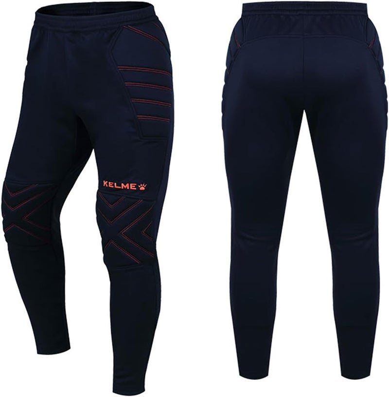 KELME سروال حارس مرمى كرة القدم مع وسادات حماية حماية ممتازة للورك والركبة للأطفال والشباب والبالغين الأحجام - Image 2